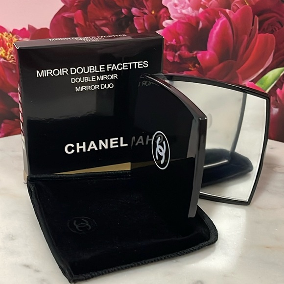 Chanel Mirror Duo Compact Double Facettes - Beautiful classic black 🎁💗🔥 - Picture 1 of 4
